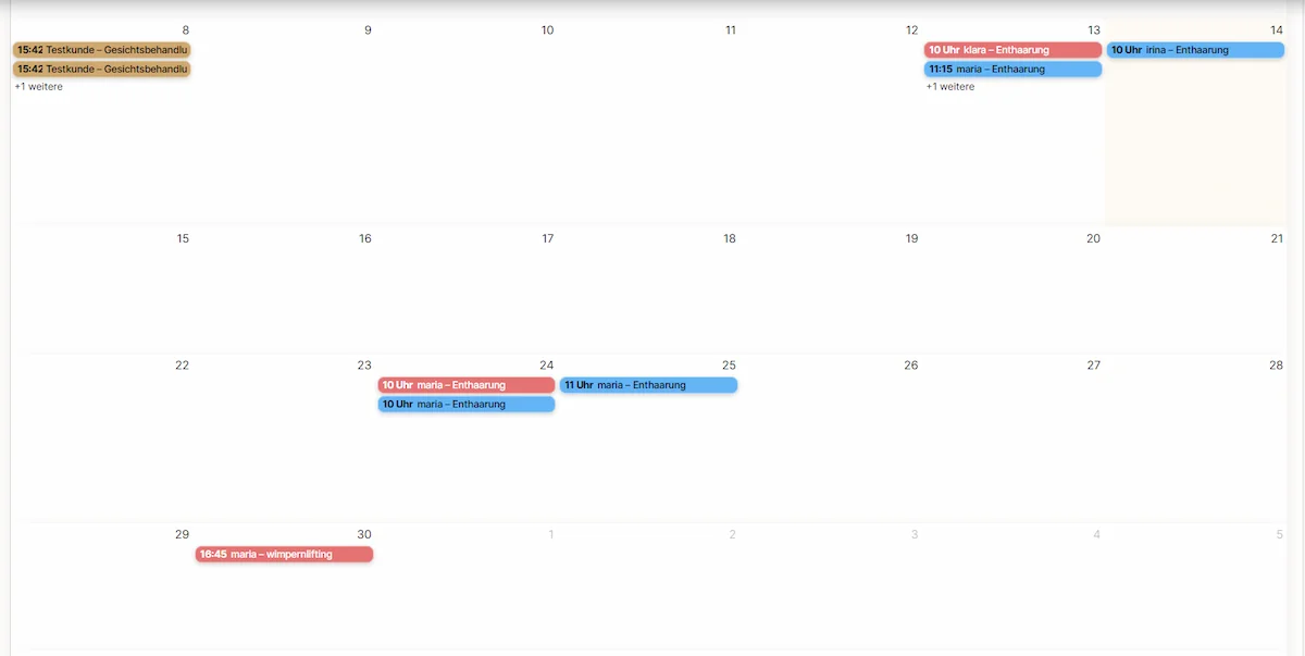 Automatischer Kalender